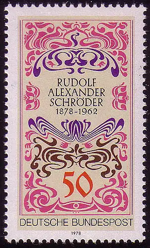 956 Rudolf Alexander Schröder **