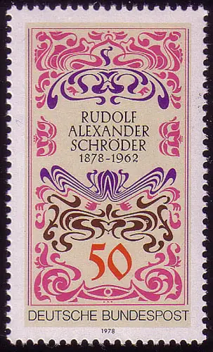 956 Rudolf Alexander Schröder **