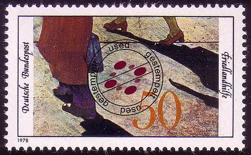 957 Friedlandhilfe O gestempelt