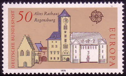970 Europe Ratisbonne 50 Pf **