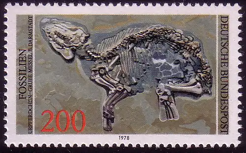 975 Fossilien 200 Pf Urpferdchen **