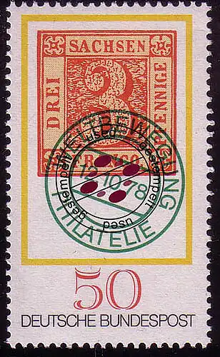 981 Tag der Briefmarke 50 Pf O