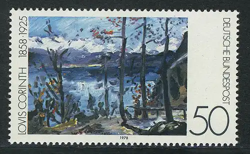 986 Impressionnisme 50 Pf Corinthe **