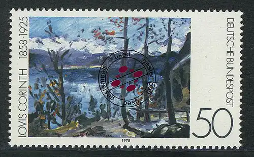 986 Impressionismus 50 Pf Corinth O