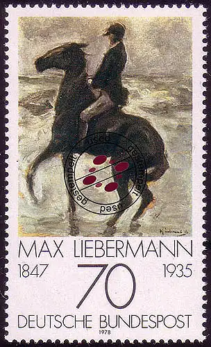 987 Impressionnisme 70 Pf Liebermann O