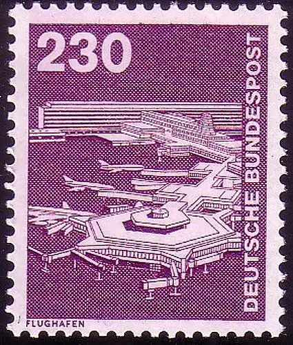 994 Industrie und Technik 230 Pf Flughafen, postfrisch **