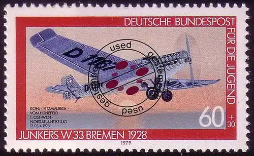1007 Jugend Luftfahrt 60+30 Pf O