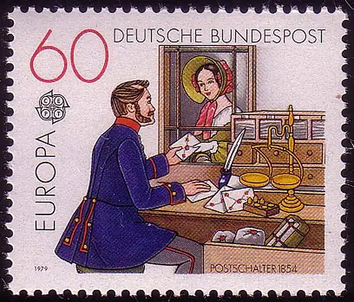 1012 Postes et télécommunications 60 Pf **