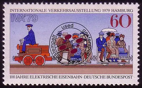 1014 Verkehrsausstellung O gestempelt