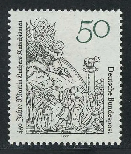 1016 Martin Luther Katechismus, postfrisch **