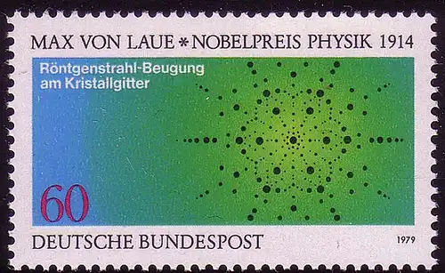 1021 Prix Nobel de physique de Laue **