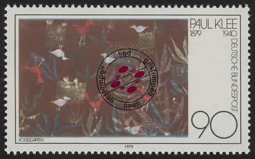 1029 Paul Klee, gestempelt O