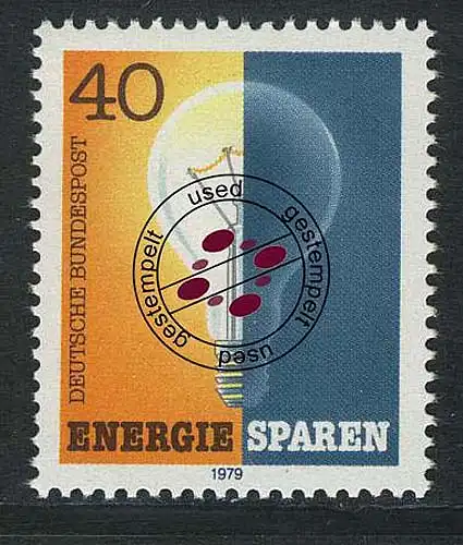 1031 Energie sparen O gestempelt