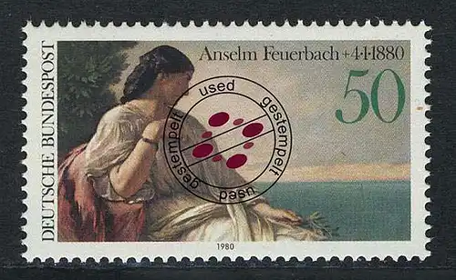 1033 Anselm Feuerbach O gestempelt