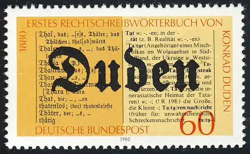 1039 Konrad Duden Rechtschreibung **