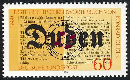 1039 Konrad Duden Rechtschreibung O