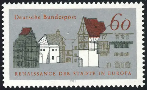1084 Denkmalschutzkampagne ** postfrisch