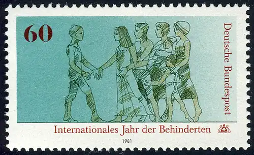 1083 Année des handicapés ** . ,