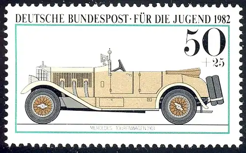 1124 Jugend Kraftfahrzeuge 50+25 Pf **