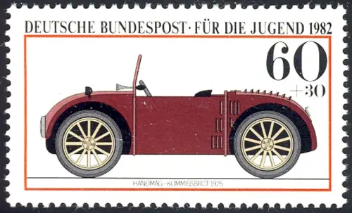 1125 Jugend Kraftfahrzeuge 60+30 Pf **