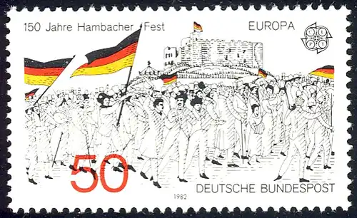 1130 Europa historische Ereignisse 50 Pf **