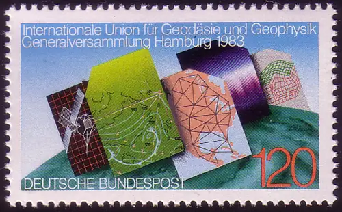 1187 Geodäsie und Geophysik, postfrisch **
