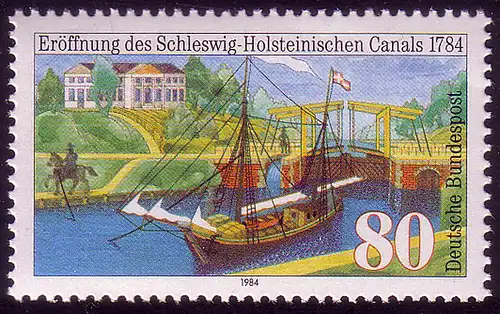 1223 Canal du Schleswig-Holstein ** post-fraîchissement