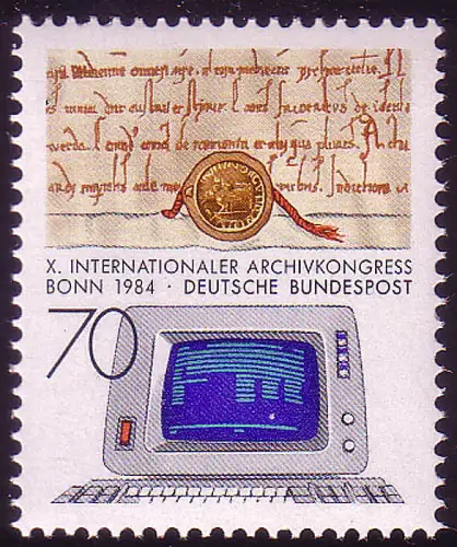 1224 Archivkongress, postfrisch **