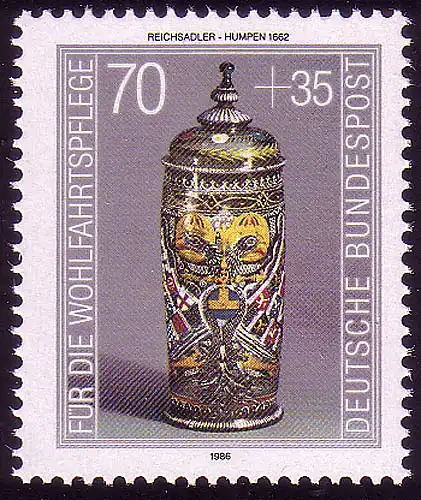 1297 Belle-Sauvegardes précieuses 70+35 Pf ** post-fraîchissement