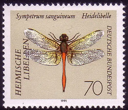 1550 Heidelibelle 70 Pf **