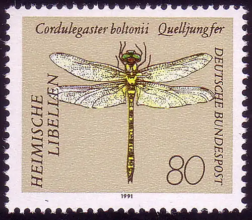1551 Quelljungfer-Libelle 80 Pf  **