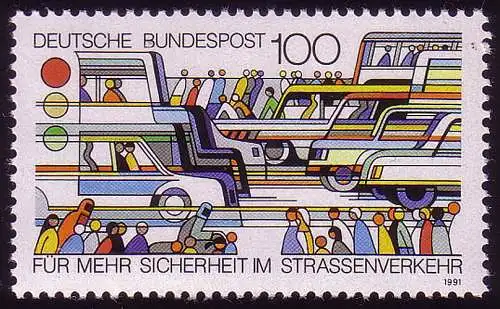 1554 Verkehrssicherheit ** postfrisch