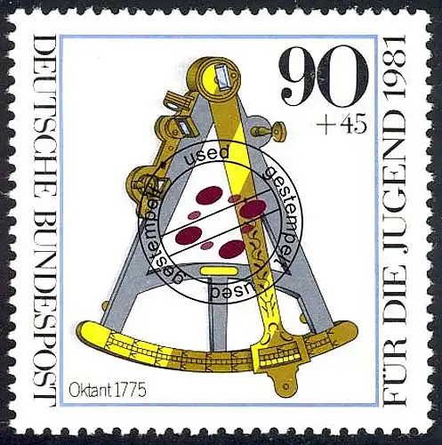 1093 Jugend Optische Instrumente 90+45 Pf O