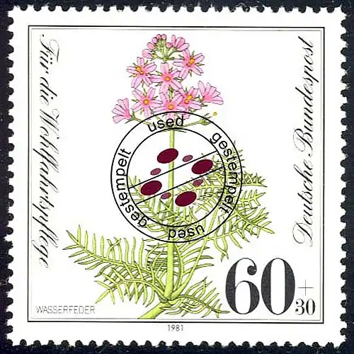 1110 Wohlfahrt Wasserfeder 60+30 Pf O