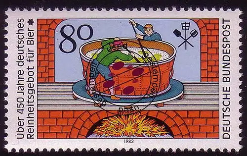 1179 Reinheitsgebot Bier O gestempelt