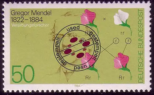 1199 Gregor Johann Mendel O gestempelt