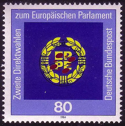 1209 Élection directe Parlement européen O Tamponné