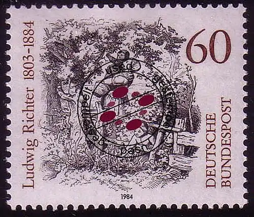 1213 Ludwig Richter O gestempelt