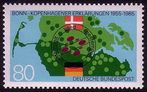 1241 Bonn-Kopenhagener Erklärungen O gestempelt