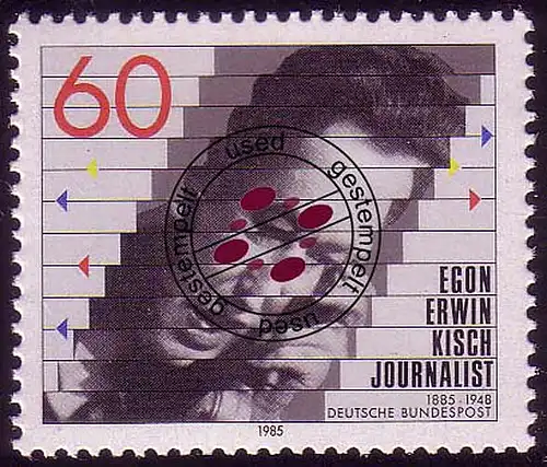 1247 Egon Erwin Kisch O gestempelt