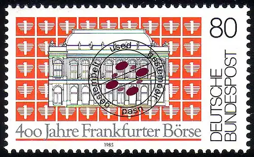 1257 Frankfurter Börse O gestempelt