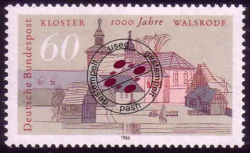 1280 Monastère de Walsrode O Tamponné