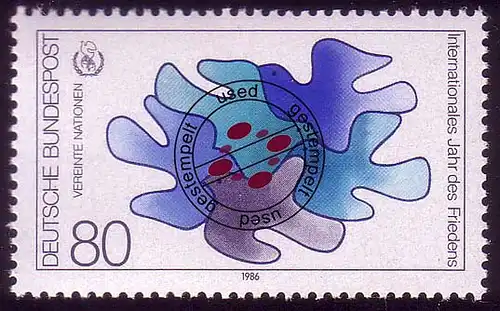 1286 Jahr des Friedens O gestempelt