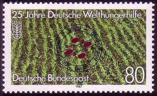 1345 Welthungerhilfe O gestempelt