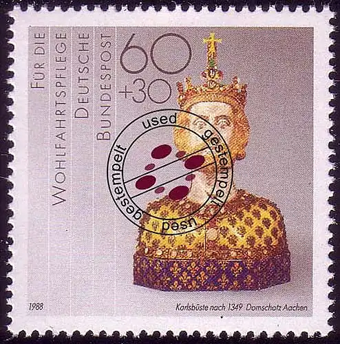 1384 Wohlfahrt Schmiedekunst 60+30 Pf O