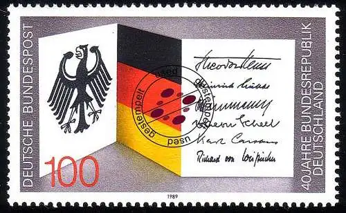 1421 Bundesrepublik Deutschland O gestempelt