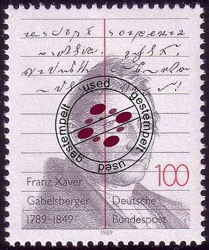 1423 Franz Xaver O gestempelt
