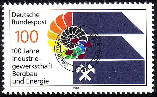 1436 Bergbau und Energie O gestempelt