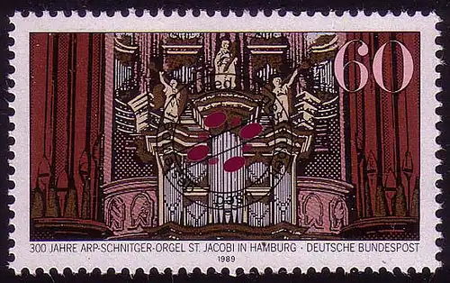 1441 Arp-Schnitger-Orgel O gestempelt