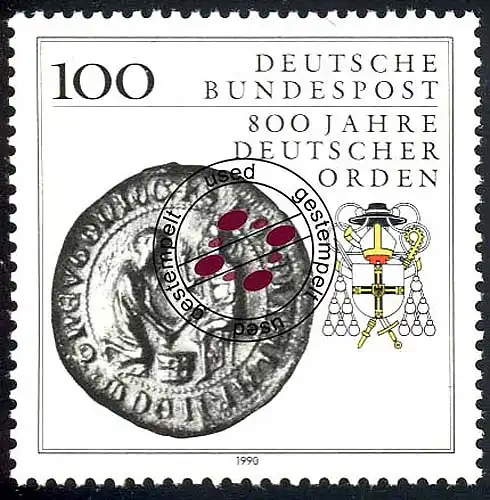1451 Ordre allemand O Tamponné